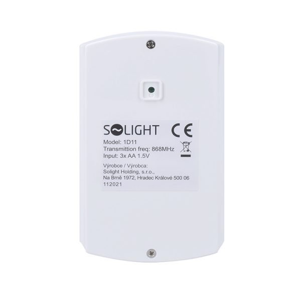 Solight GSM alarm, pohybový senzor, diaľk. ovl., biely - Image 9