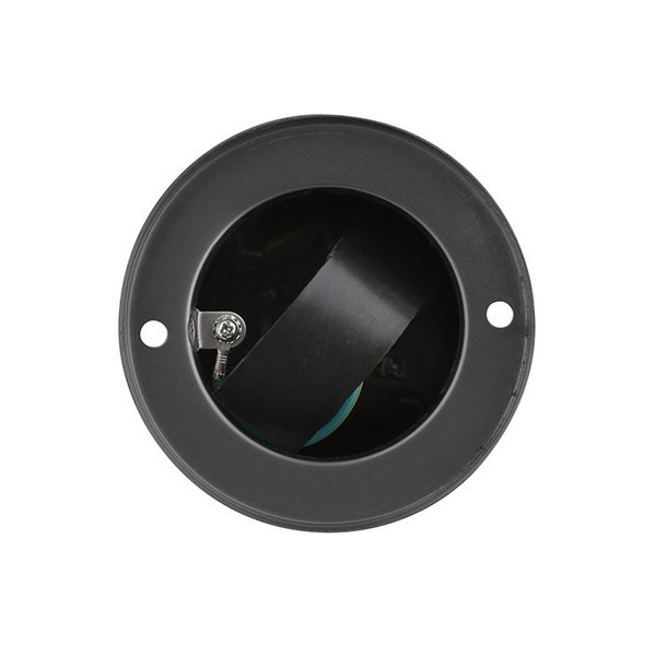Solight záhradný stĺpik IP44, nerez oceľ, 2 zásuvky, valec, čierny - Image 2
