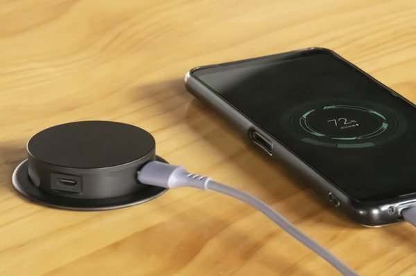 Solight 3z + USB A+C výsuvný blok zásuviek, 2m, čierny - Image 5