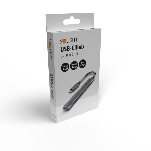 Solight 5v1 USB-C hub - Image 7