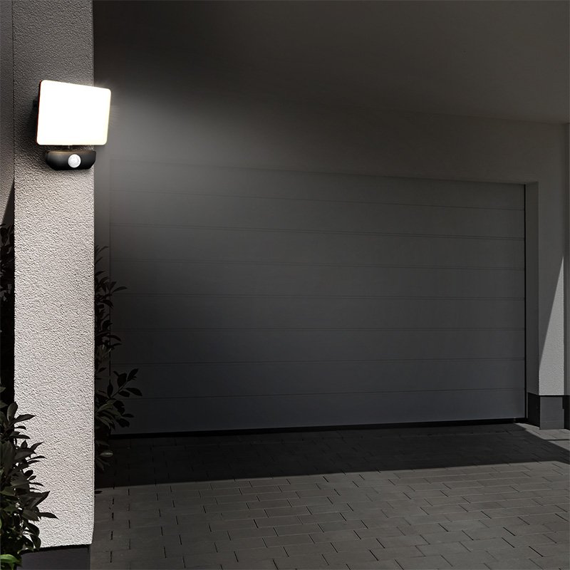 Solight LED reflektor Quick so senzorom, 30W, 2550lm, 4000K, IP44, čierny - Image 8