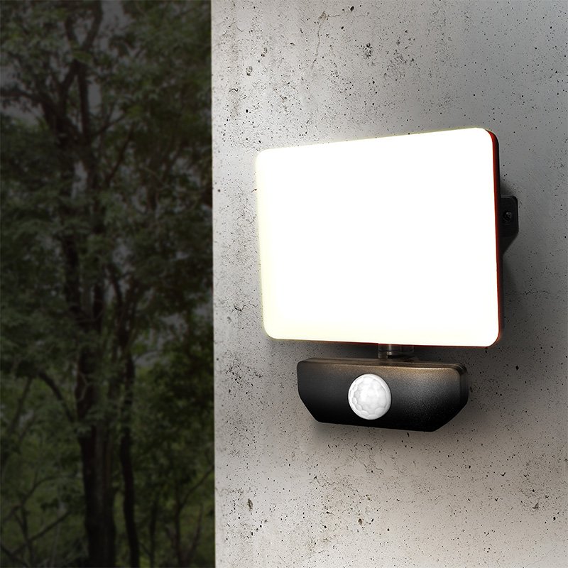 Solight LED reflektor Quick so senzorom, 30W, 2550lm, 4000K, IP44, čierny - Image 5