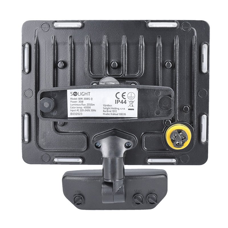 Solight LED reflektor Quick so senzorom, 30W, 2550lm, 4000K, IP44, čierny - Image 4
