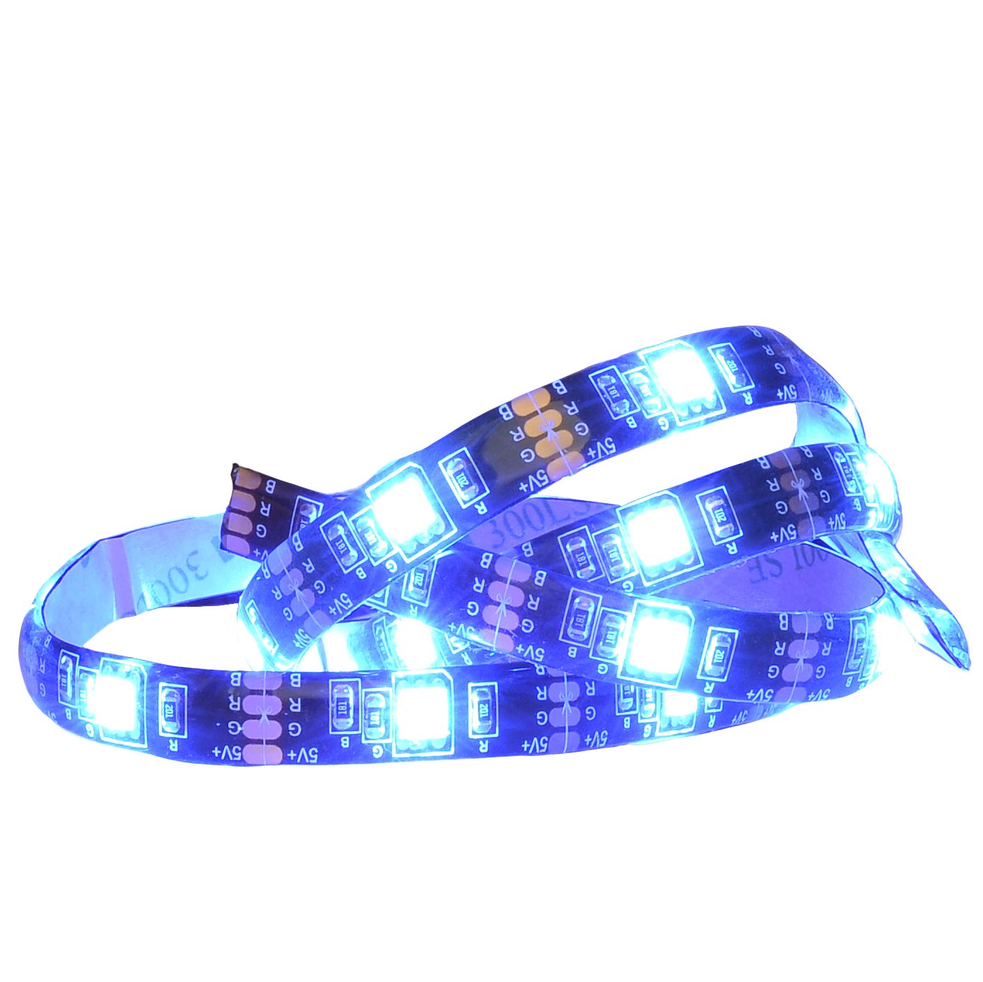Solight LED RGB pásik pre TV, 2 x 50cm, USB, vypínač, diaľkový ovládač - Image 4