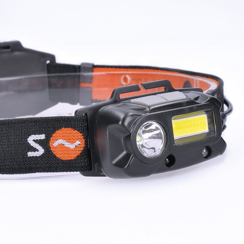 Solight LED čelové nabíjacie svietidlo, 3W + COB, 150lm + 60lm, Li-Ion - Image 3