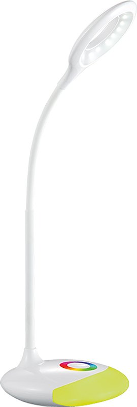 Solight LED stolná lampička nabíjacia, 5W, RGB podsvietenie, stmievateľná, USB napájanie - Image 8