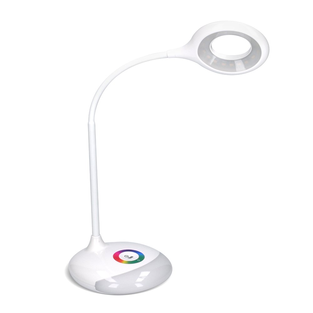 Solight LED stolná lampička nabíjacia, 5W, RGB podsvietenie, stmievateľná, USB napájanie - Image 5