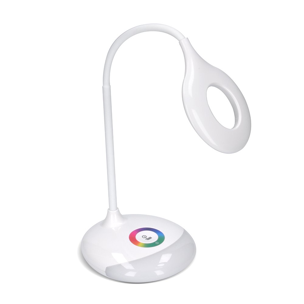 Solight LED stolná lampička nabíjacia, 5W, RGB podsvietenie, stmievateľná, USB napájanie - Image 3