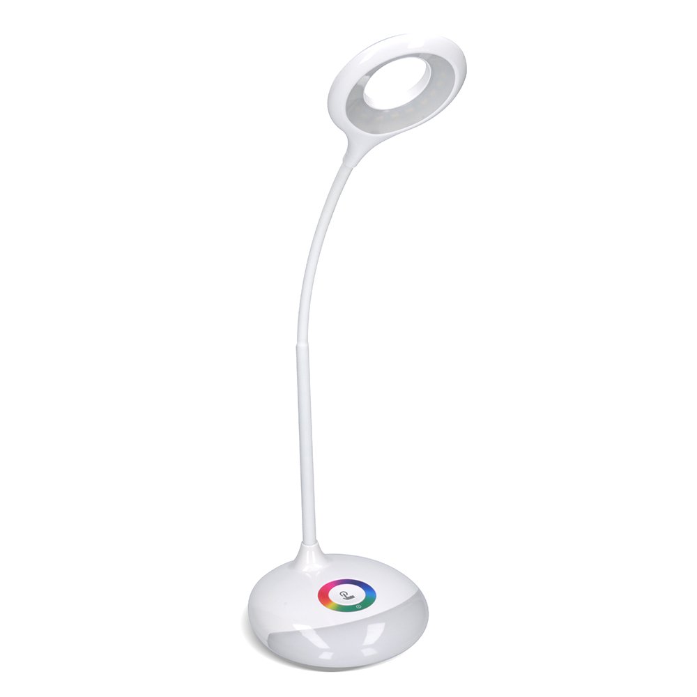 Solight LED stolná lampička nabíjacia, 5W, RGB podsvietenie, stmievateľná, USB napájanie - Image 6