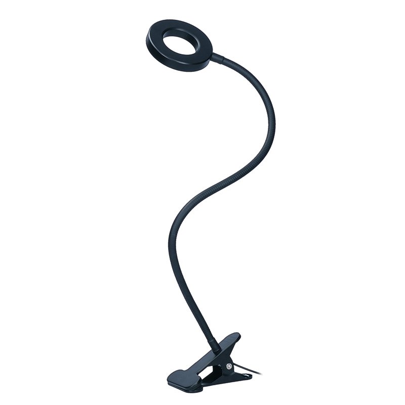 Solight LED stmievateľná stolná lampička s klipom, 300lm, nastaviteľná teplota svetla, USB - Image 6