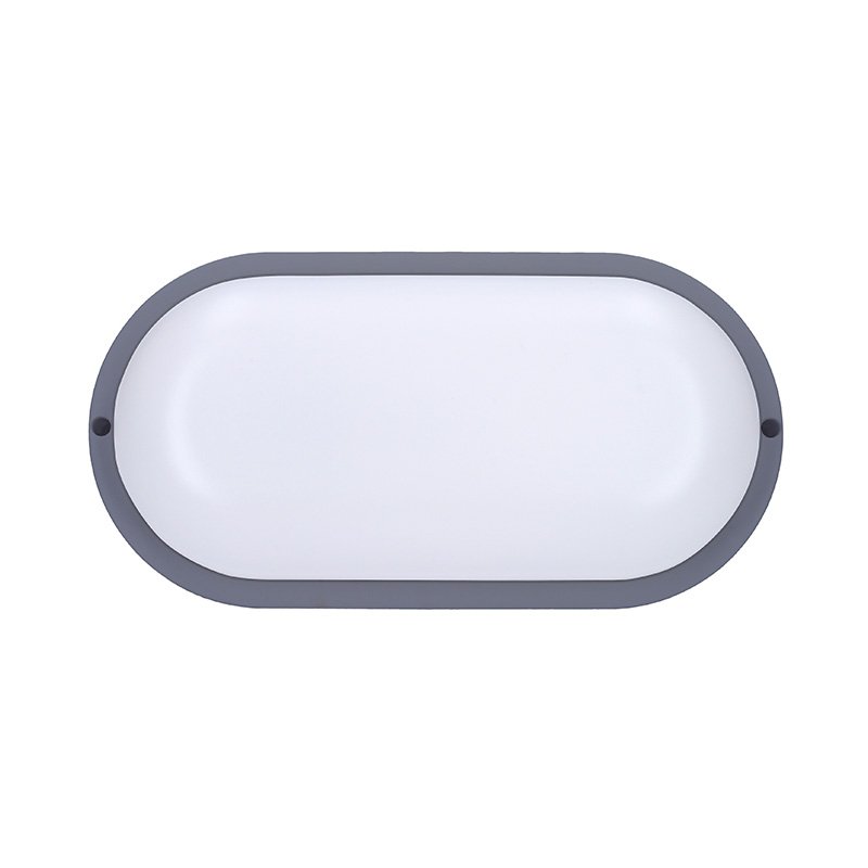 Solight LED vonkajšie osvetlenie oválne, 13W, 910lm, 4000K, IP54, 21cm, sivá farba - Image 3