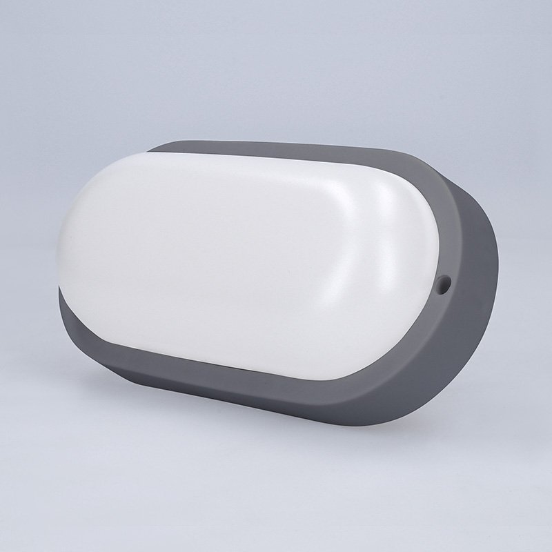 Solight LED vonkajšie osvetlenie oválne, 13W, 910lm, 4000K, IP54, 21cm, sivá farba - Image 2