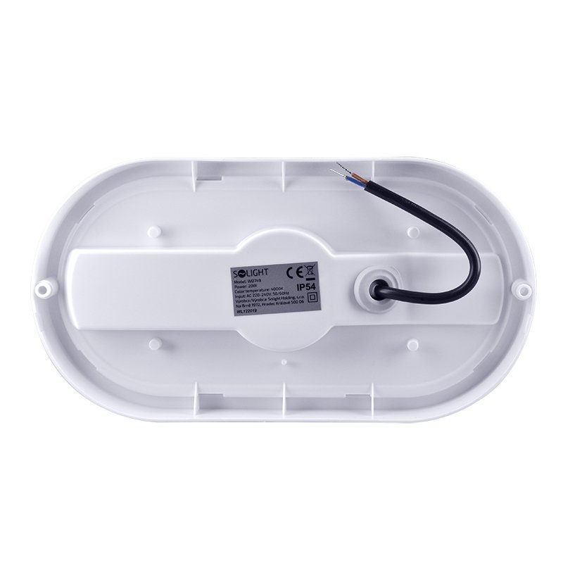Solight LED vonkajšie osvetlenie oválne, 20W, 1500lm, 4000K, IP54, 26cm - Image 2