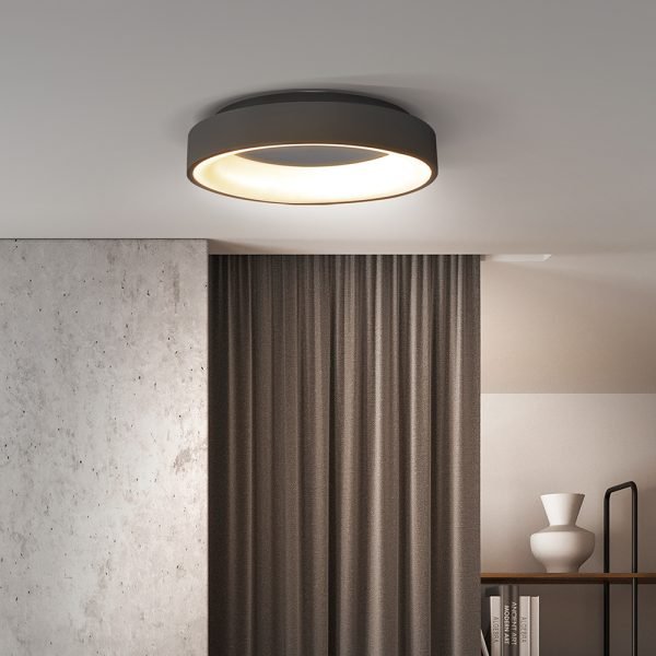 Solight LED stropné svetlo okrúhle Treviso, 48W, 2880lm, stmievateľné, diaľkové ovládanie, sivá - Image 9