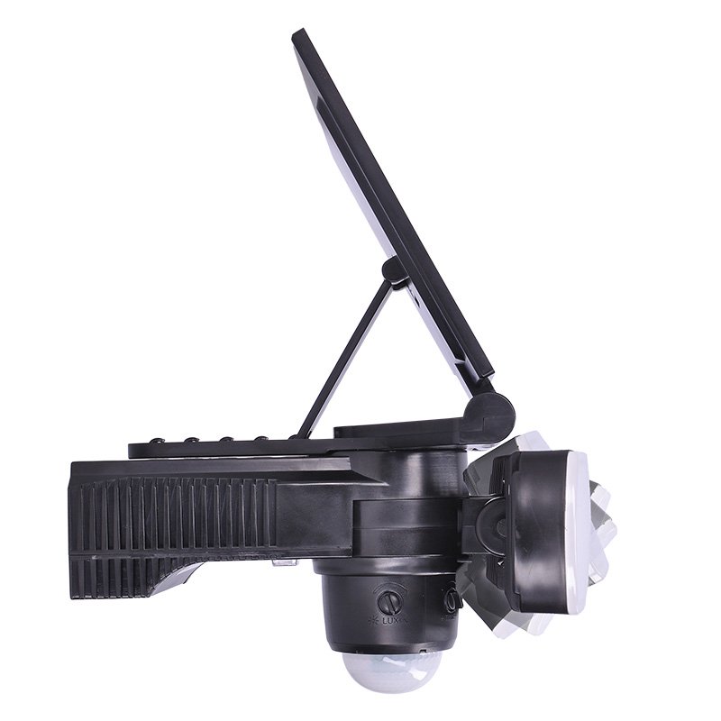 Solight LED solárne svetlo so senzorom, 8W, 600lm, Li-on, čierna - Image 6