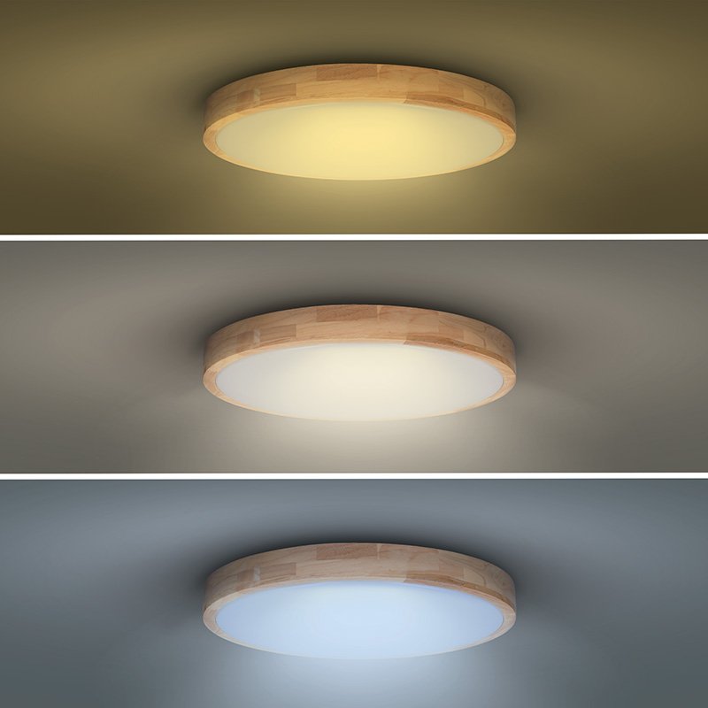 Solight LED osvetlenie s diaľkovým ovládačom Solid Oak, 48W, 3360lm, 39cm, zmena chromatičnosti, stmievateľné - Image 9