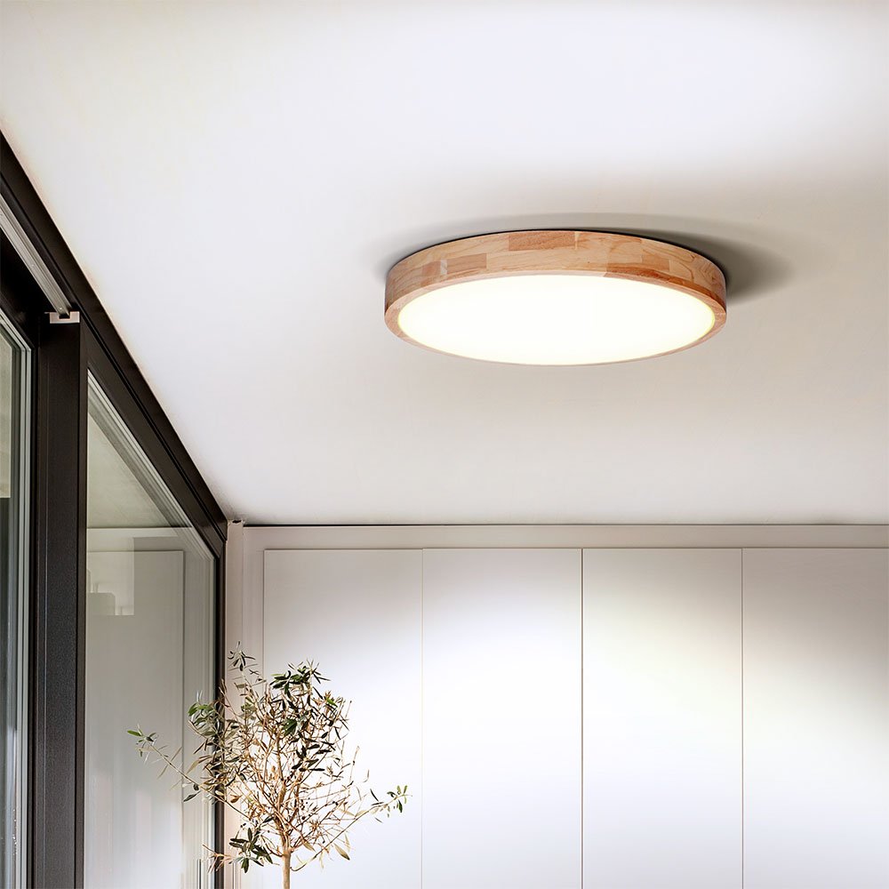 Solight LED osvetlenie s diaľkovým ovládačom Solid Oak, 48W, 3360lm, 39cm, zmena chromatičnosti, stmievateľné - Image 4