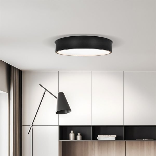 Solight LED stropné osvetlenie LECCE, 3CCT, 36W, 2100lm, 30cm, 3000/4000/6000K, čierna - Image 2