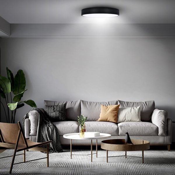 Solight LED stropné osvetlenie LECCE, 3CCT, 48W, 2900lm, 40cm, 3000/4000/6000K, čierna - Image 8
