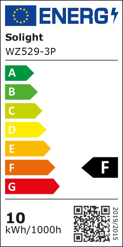 Solight LED žiarovka 3-pack, klasický tvar, 10W, E27, 3000K, 270°, 900lm, 3ks v baleniu - Image 2